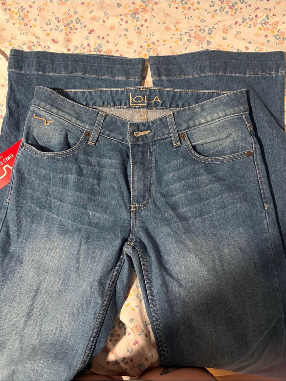 Kimes Ranch Men’s Bootcut Jeans in Mid Blue Wash